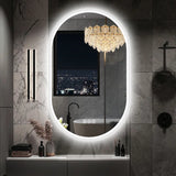 Bungalow Mercer Oval LED-Bathroom-Mirror/ Anti-Fog/ Dimmable/ Color Changing