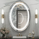 Solera Led Mirror Three Color Dimmable Light, Defogger