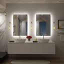LumeVista  Tri Color Led Mirror Color Dimmable Light, Defogger