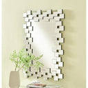 Slate wall mirror