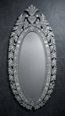 Long Oval Venetian Mirror