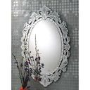 Majestique Oval Venetian Mirror