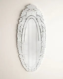 Oval Dressing Venetian Mirror