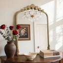 Florentia Modern Carving Wall Mirror