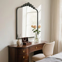 Ornate Metal Wall Mirror
