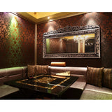 Rectangle Venetian Glass Frame mirror 24L X 36W bedrooms, living rooms, or hallways