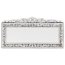 Rectangle Venetian Glass Frame mirror 24L X 36W bedrooms, living rooms, or hallways