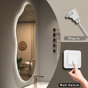 Virella Irregular Led Mirror Color Dimmable Light, Defogger