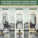 RadianceArc Full Length Led Mirror Aluminum Frame,