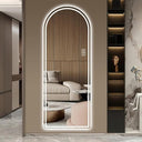 Brightcurve Full Length Arched LED Mirror