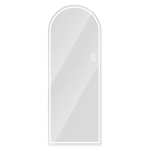 BUNGALOW MERCER – Full Length Arched LED Mirror | Front & Backlit, Dimmable Touch Sensor, Anti-Fog & Wall Mounted Design