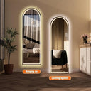 Brightcurve Full Length Arched LED Mirror