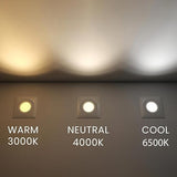 BUNGALOW MERCER Arched LED Bathroom Mirror – Modern Wall Mirror with Warm Backlight for Stylish Interiors