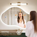 Vellum Led Mirror Color Dimmable Light, Defogger