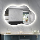 Oriona Irregular Led Mirror Color Dimmable Light, Defogger