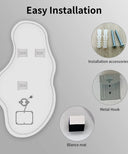 Bregur Led Mirror Three Color Dimmable Light, Defogger