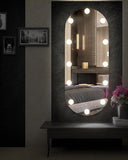 Luxvanity Capsule Hollywood Mirror with Bulbs