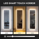 Eclat Wall & Floor Standing Full Length Led Mirror