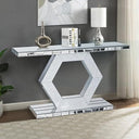 Luxe console table