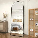 Full-Length Mirror - Elegant Reflection for Living Room and Bedroom Metal Frame