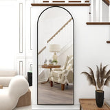 Full-Length Mirror - Elegant Reflection for Living Room and Bedroom Metal Frame