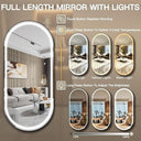 Brillio Led Mirror Color Dimmable Light, Defogger