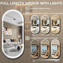 Brillio Led Mirror Color Dimmable Light, Defogger