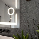Reflexia Led Mirror Color Dimmable Light, Defogger