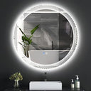 Luxora Round Led Mirror Color Dimmable Light, Defogger
