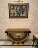 Urbrane U design console table for Living Room Home Décor, Entryway Console Table, Mirror Glass Table for Bedroom (48 L x 15 D x 32 H Inch)